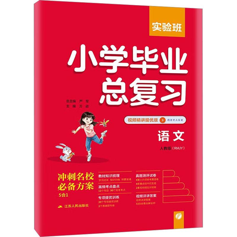 《实验班小学毕业总复习 语文(RMJY) 视频精讲提优版 》